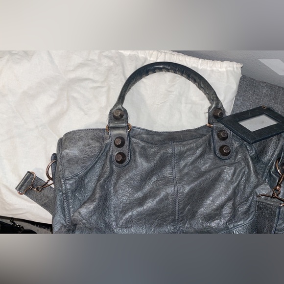 Balenciaga Agneau Giant 21 Rose Gold Hardware Part Time Anthracite - Picture 2 of 6